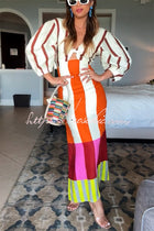 Kaya Linen Maxi Dress
