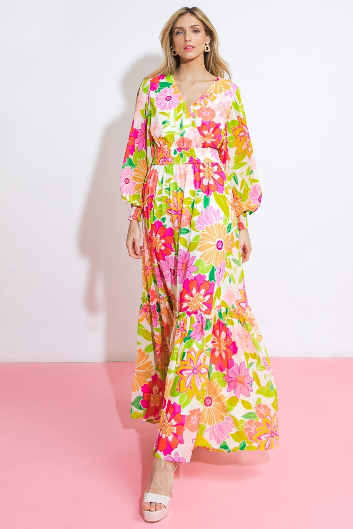 Margot Woven Maxi Dress