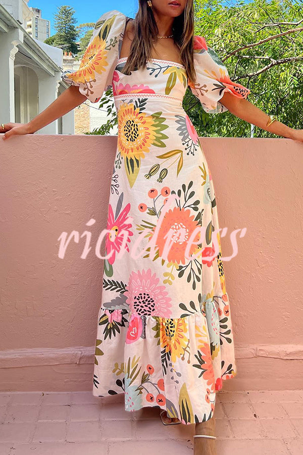 Eleanora Floral Maxi Dress