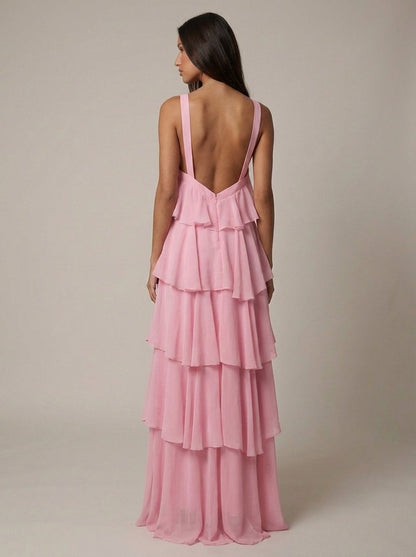 FLOWER MAXI DRESS