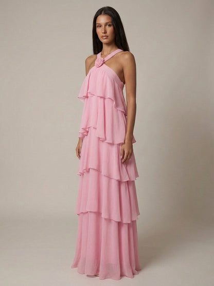 FLOWER MAXI DRESS