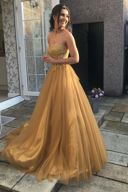 Valentina Lace A-Line Gown