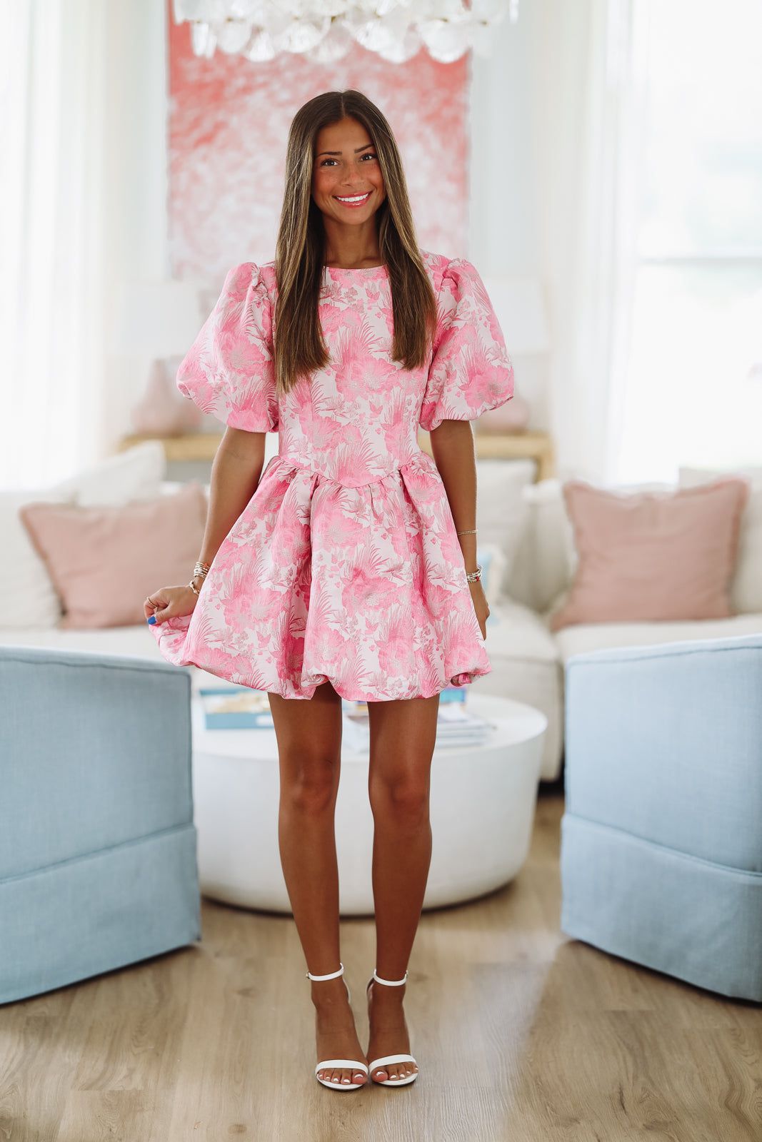 Ophelia Silk Mini Dress