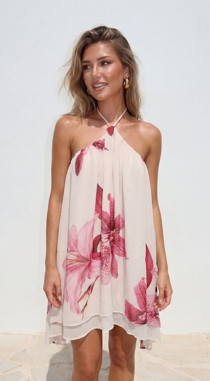 Edith Floral Mini Dress