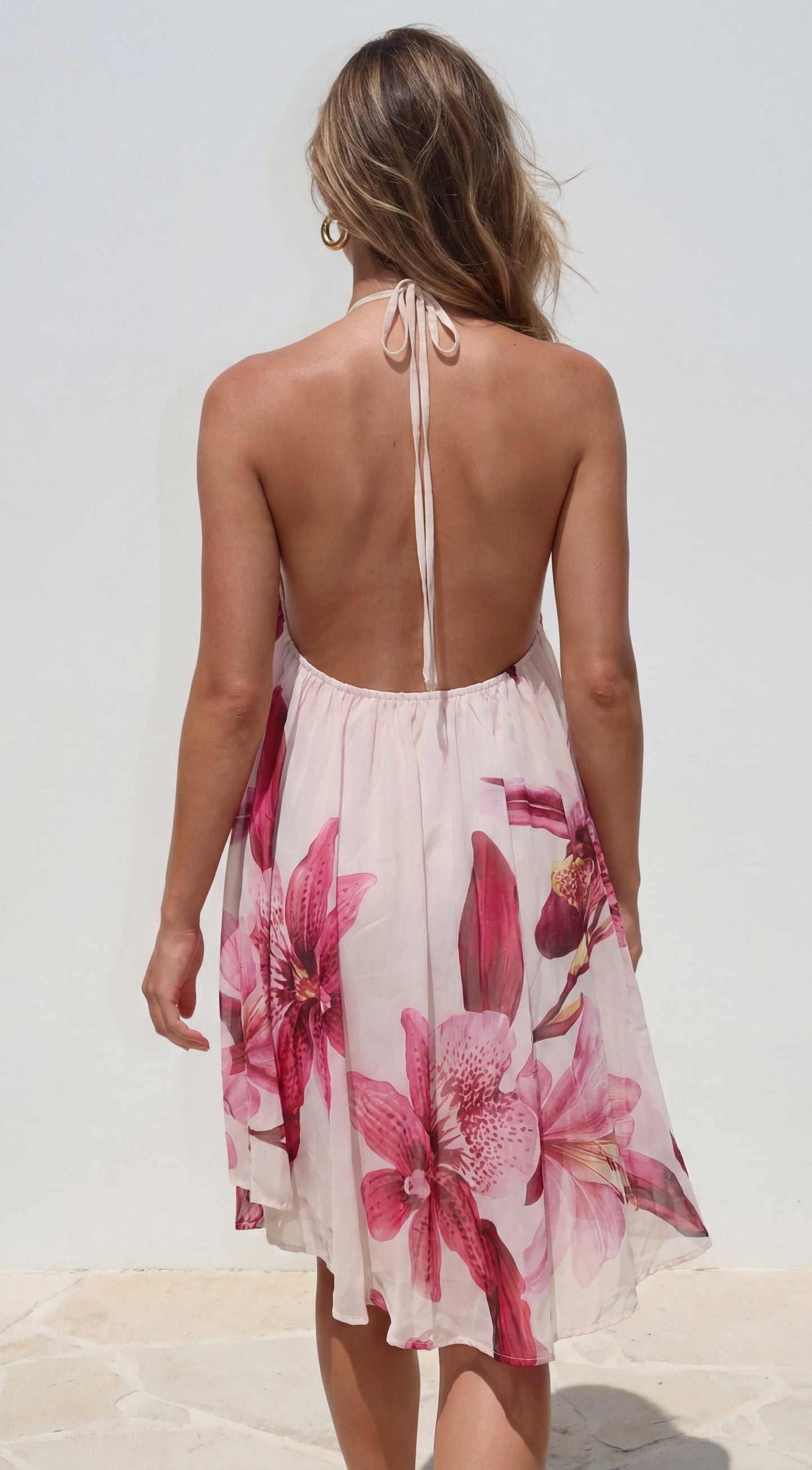 Edith Floral Mini Dress