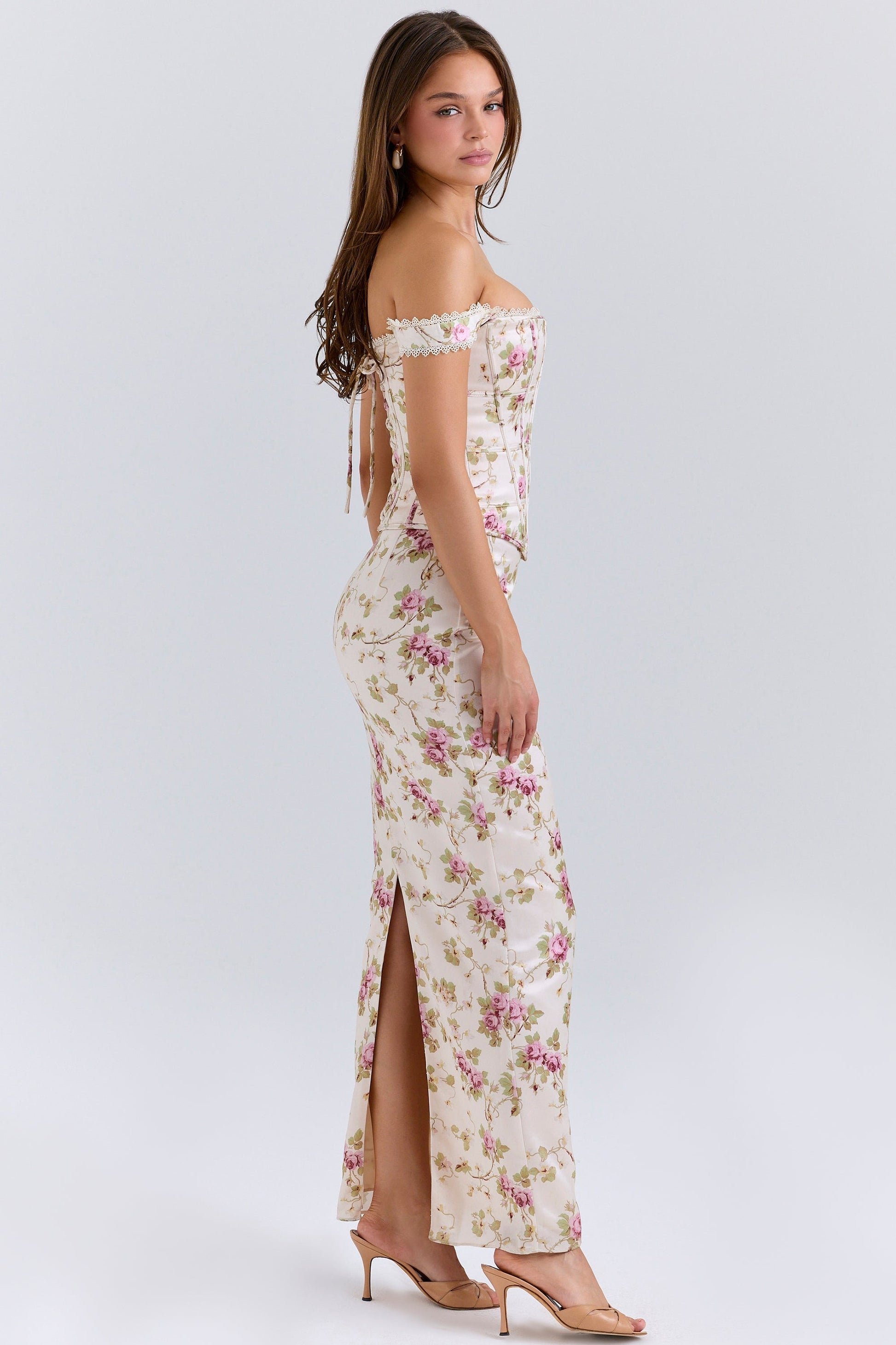ROSALIE CORSET MAXI DRESS