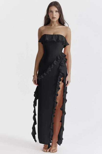Sarina Ruffle Maxi Dress