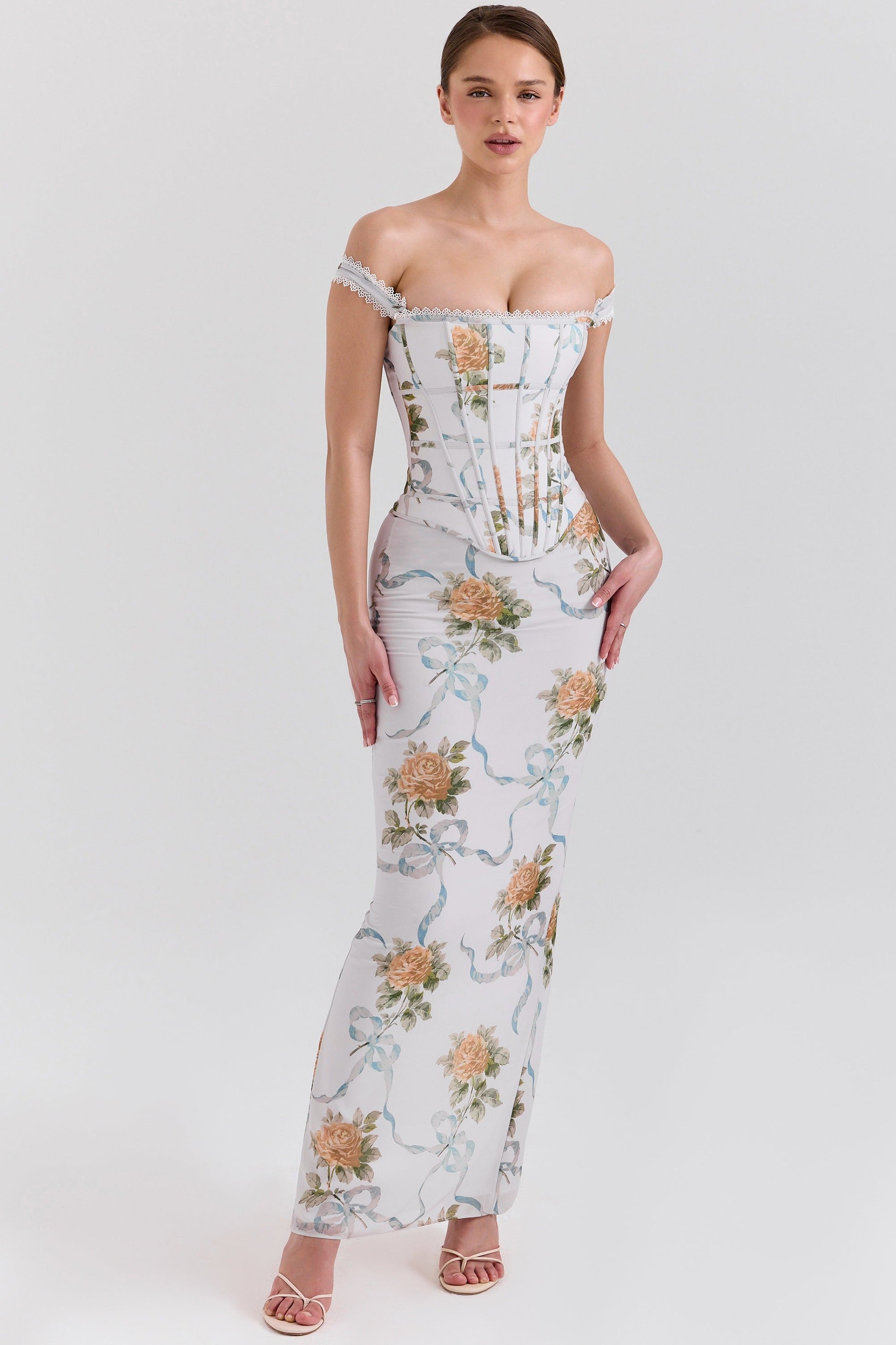 ROSALIE CORSET MAXI DRESS