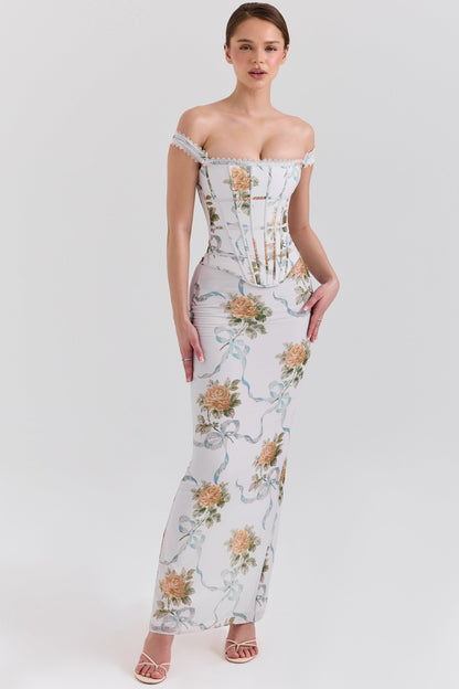 ROSALIE CORSET MAXI DRESS