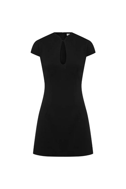 Vieno Mini Dress in Black