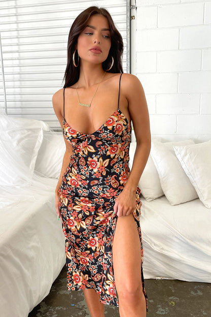 Jennifer Floral Midi Dress