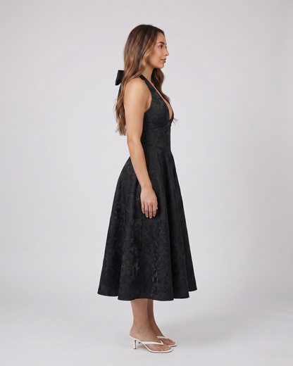 Sienna Jacquard Midi Dress