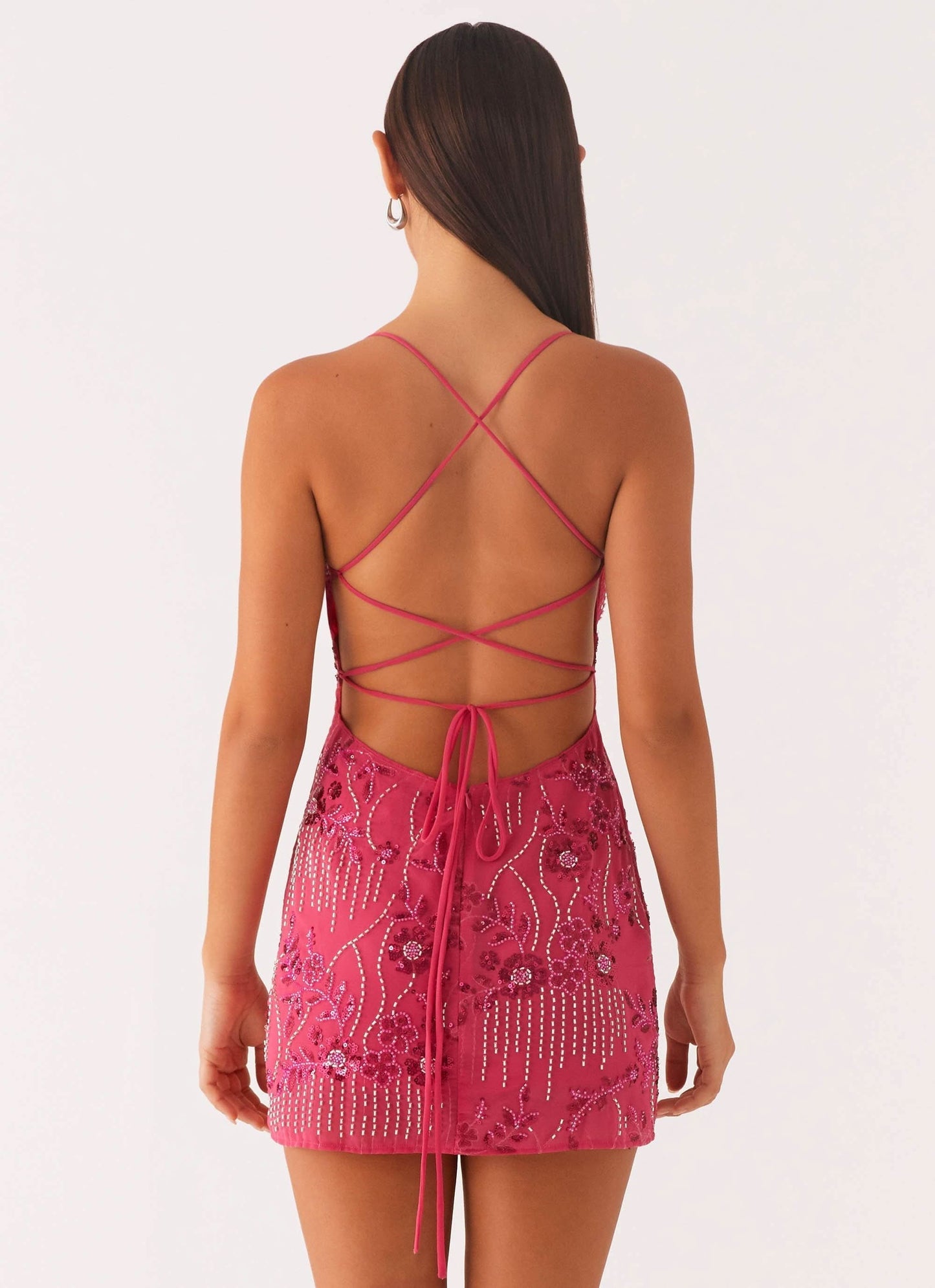ROMI SEQUIN MINI DRESS