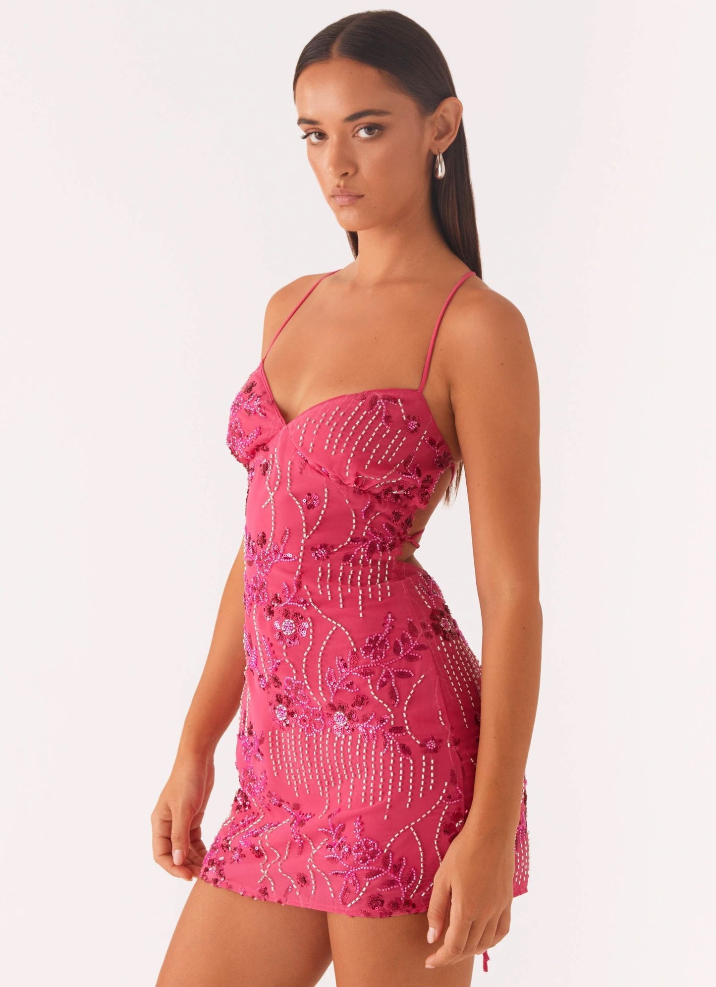 ROMI SEQUIN MINI DRESS