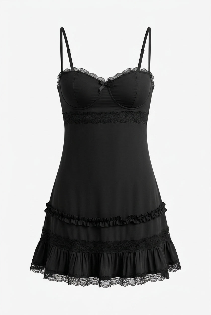 Isadora Lace Mini Dress