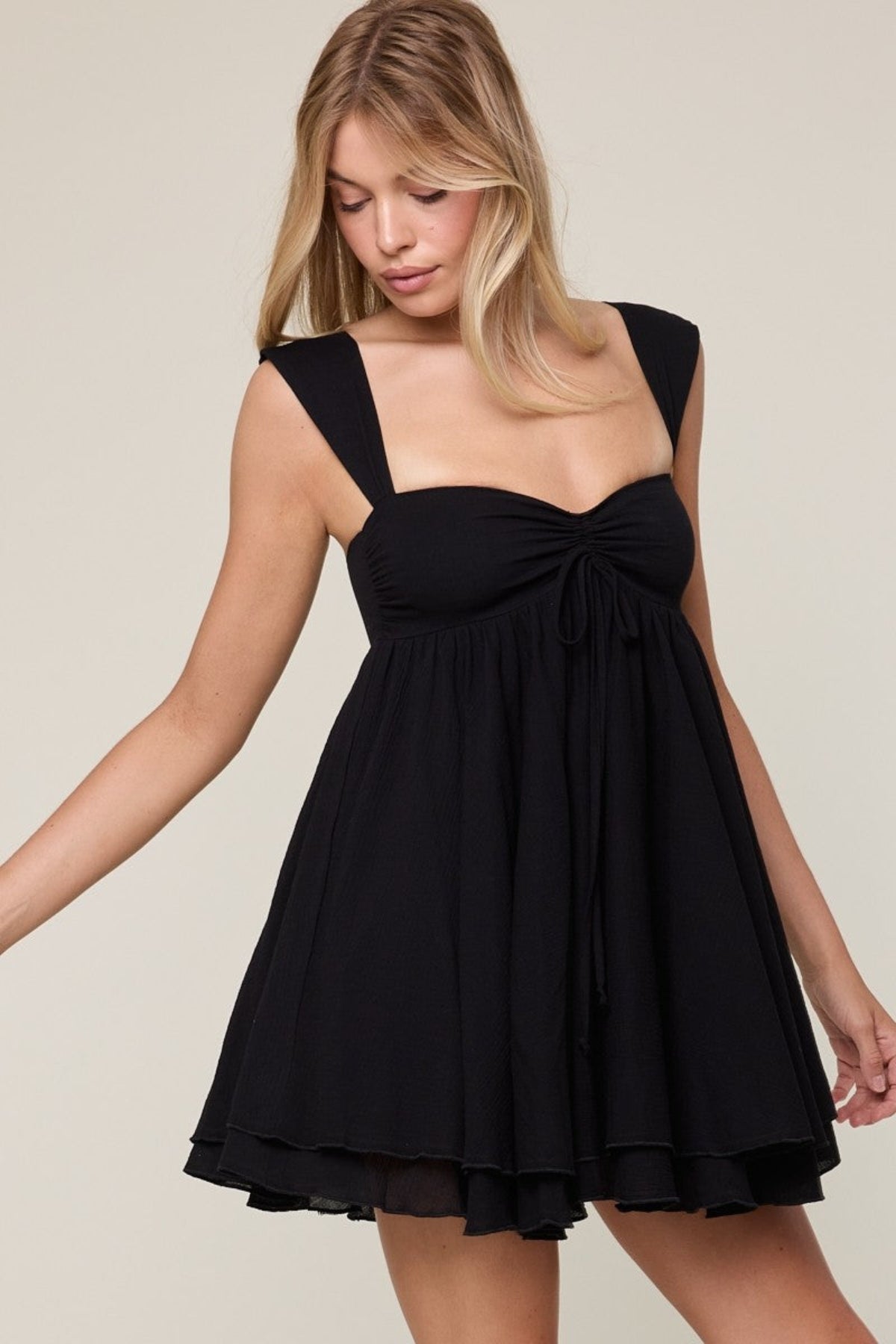 Iris Babydoll Mini Dress
