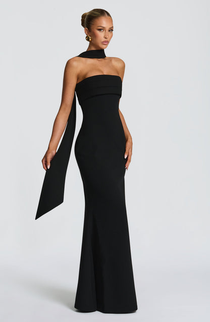 Leura Navy Maxi Dress