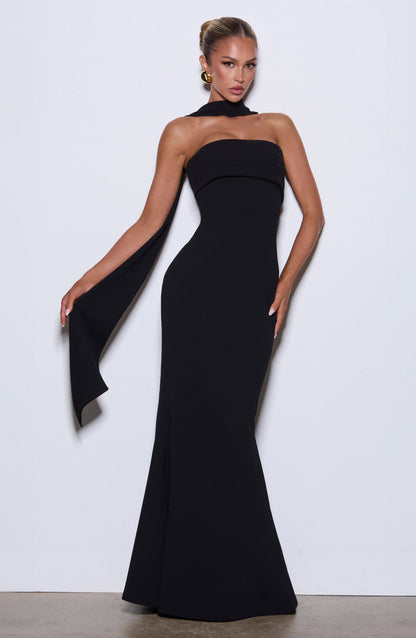 Leura Navy Maxi Dress