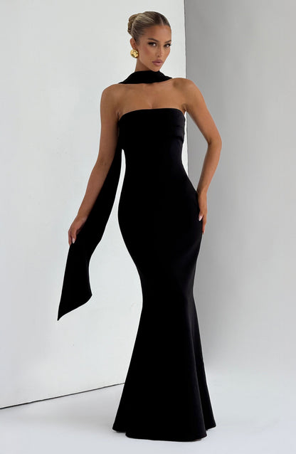 Leura Navy Maxi Dress
