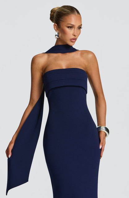 Leura Navy Maxi Dress