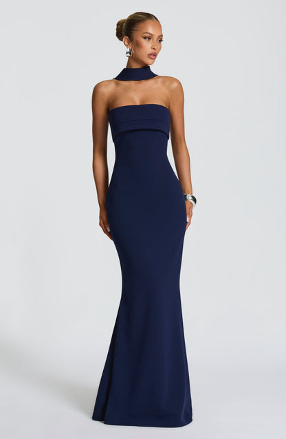 Leura Navy Maxi Dress