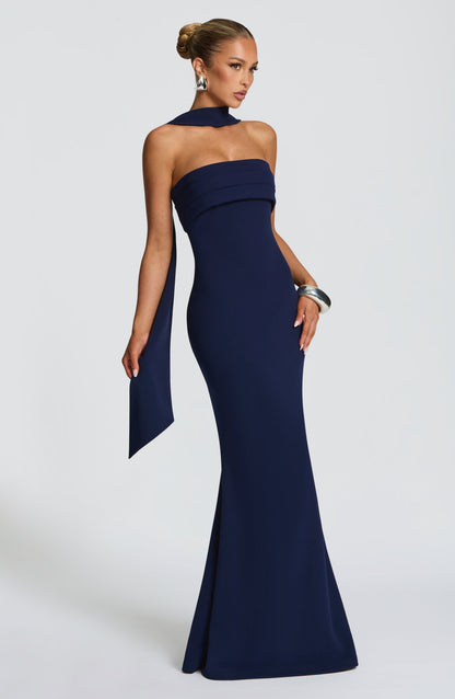 Leura Navy Maxi Dress