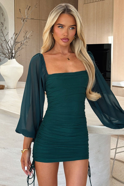 Lorde Silk Charmeuse Midi Dress