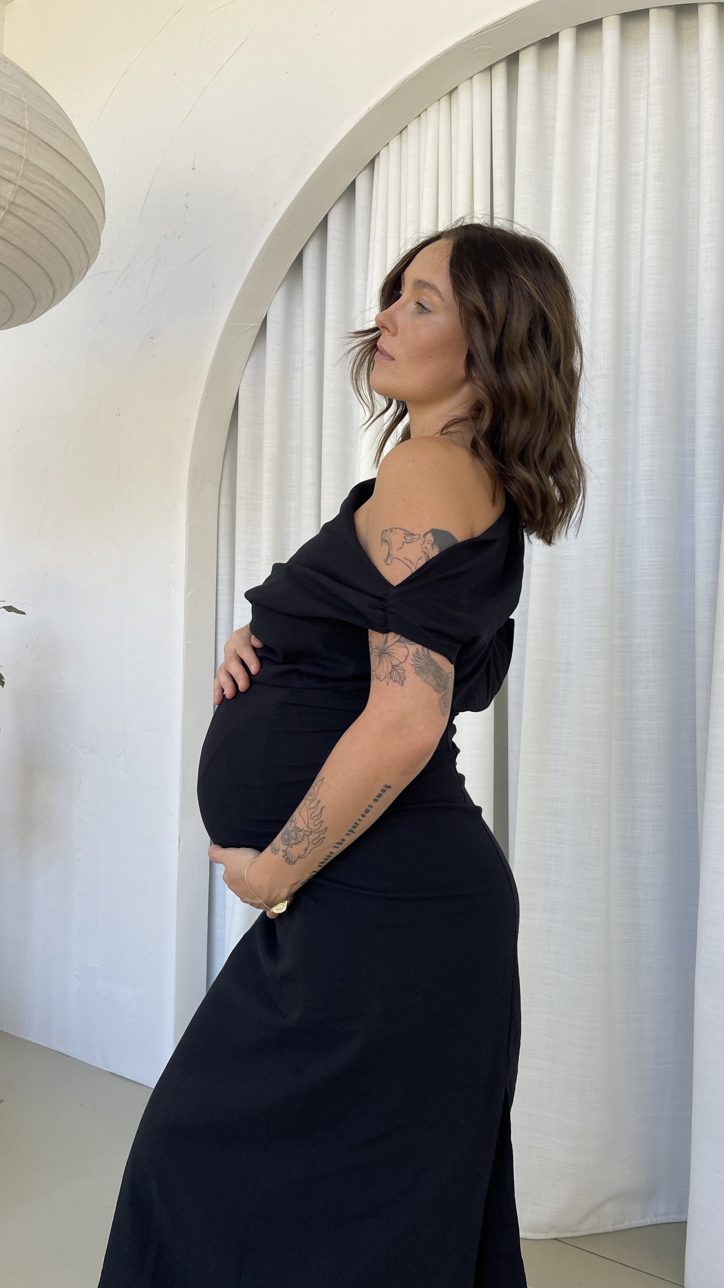 Luci Maxi Dress in Black