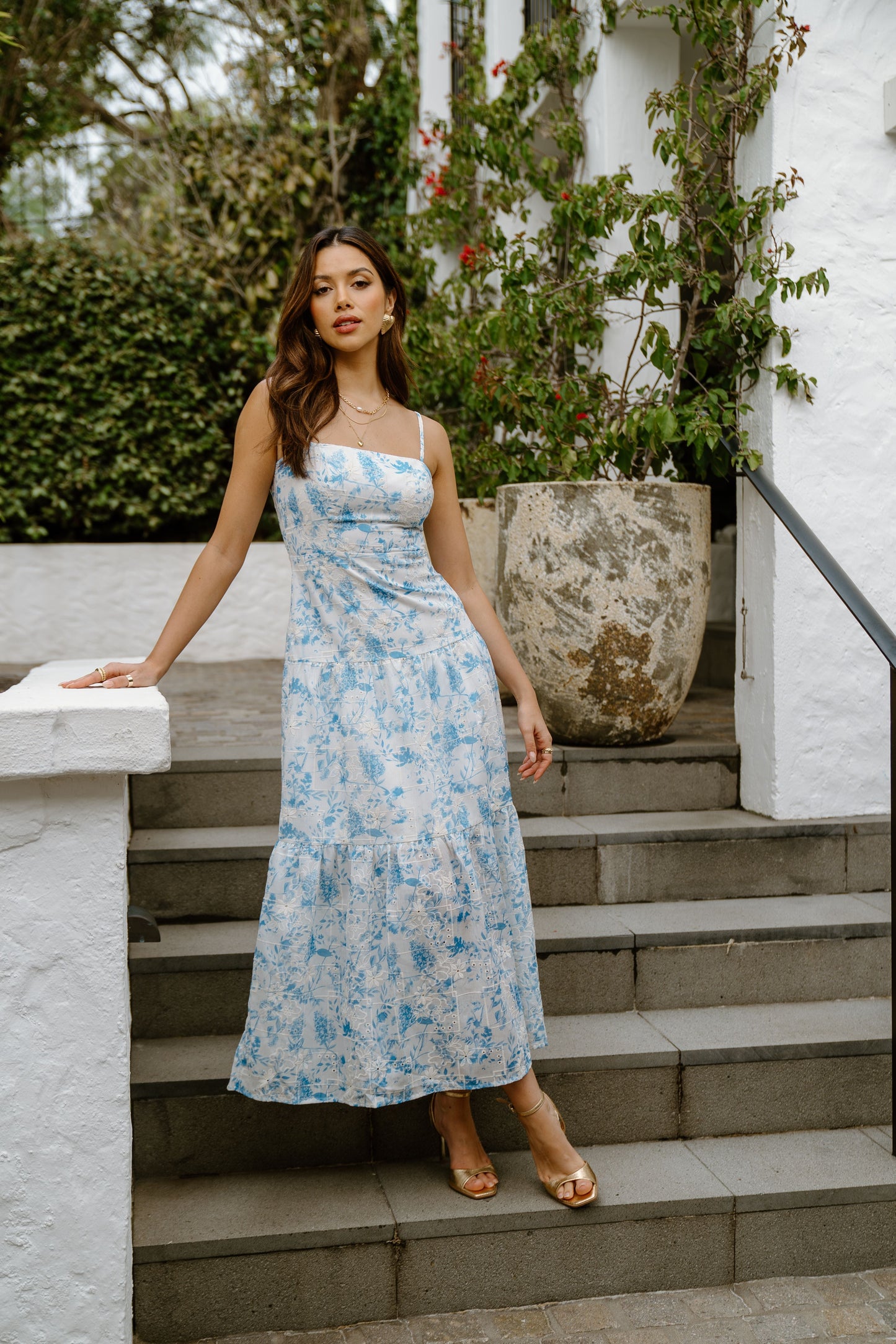 Calla Floral Maxi Dress
