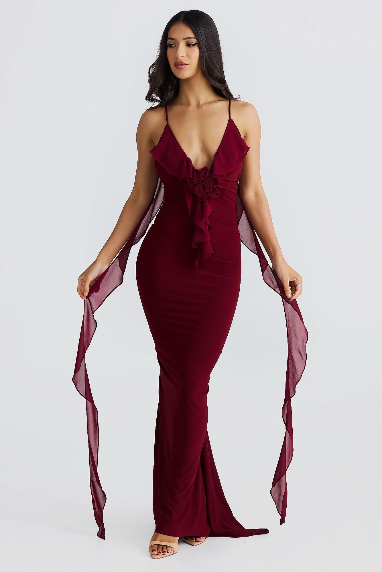 Camilla Ruffle Maxi Dress