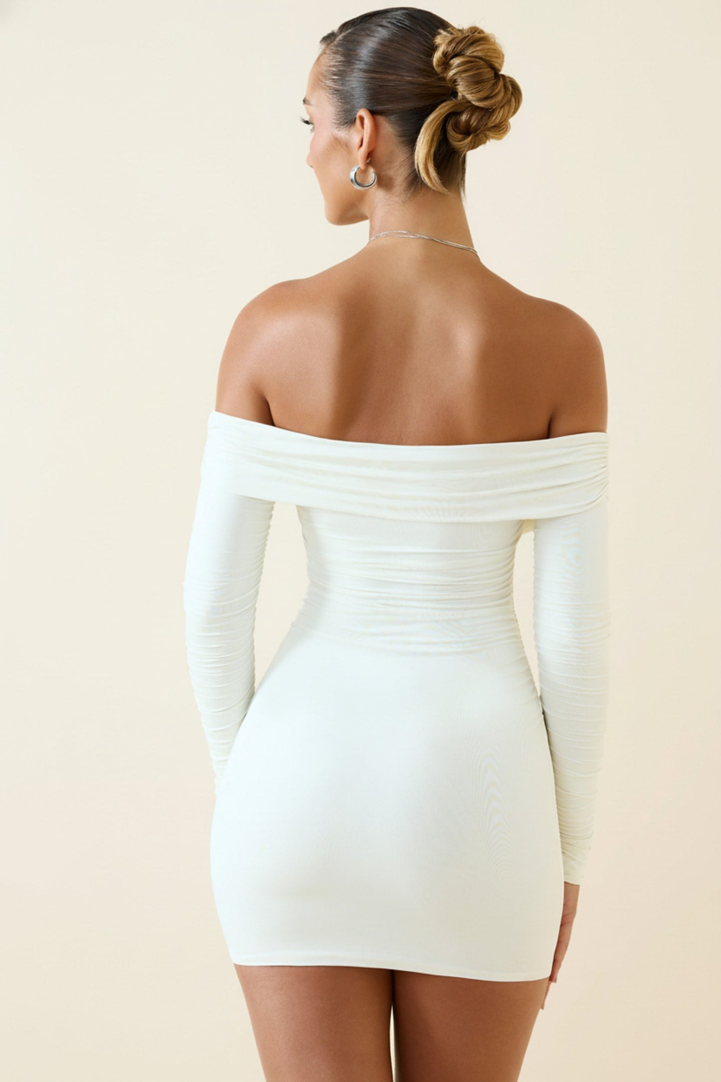 Birdie Off-Shoulder Ruffled Mini Dress