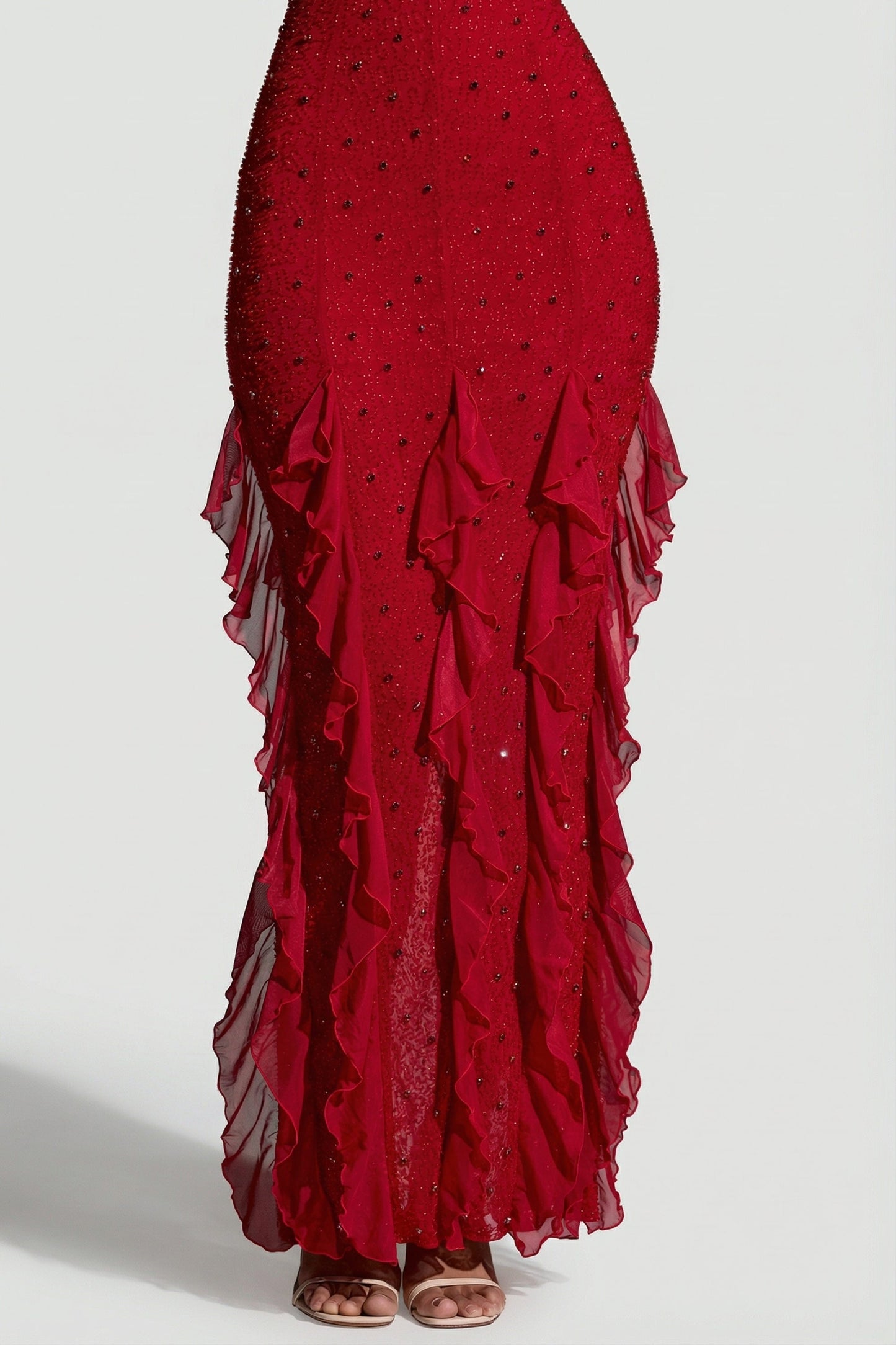 Valentina Ruffled Maxi Dress