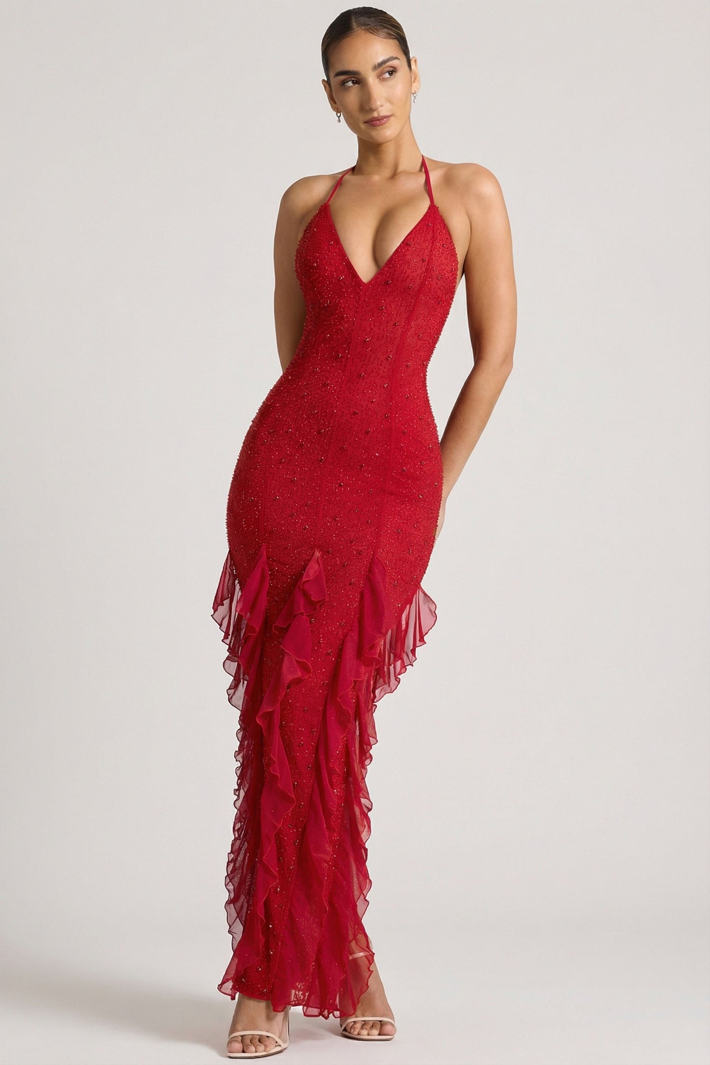 Valentina Ruffled Maxi Dress