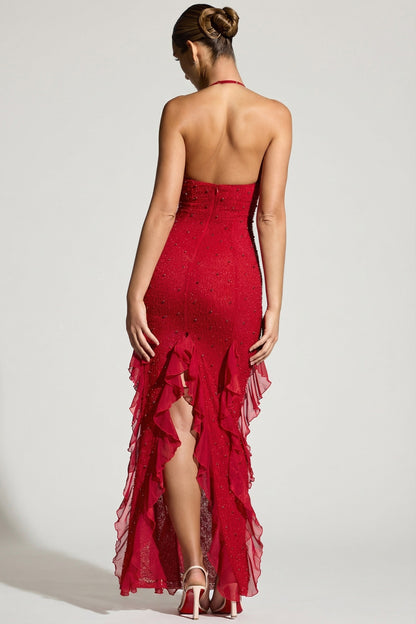 Valentina Ruffled Maxi Dress