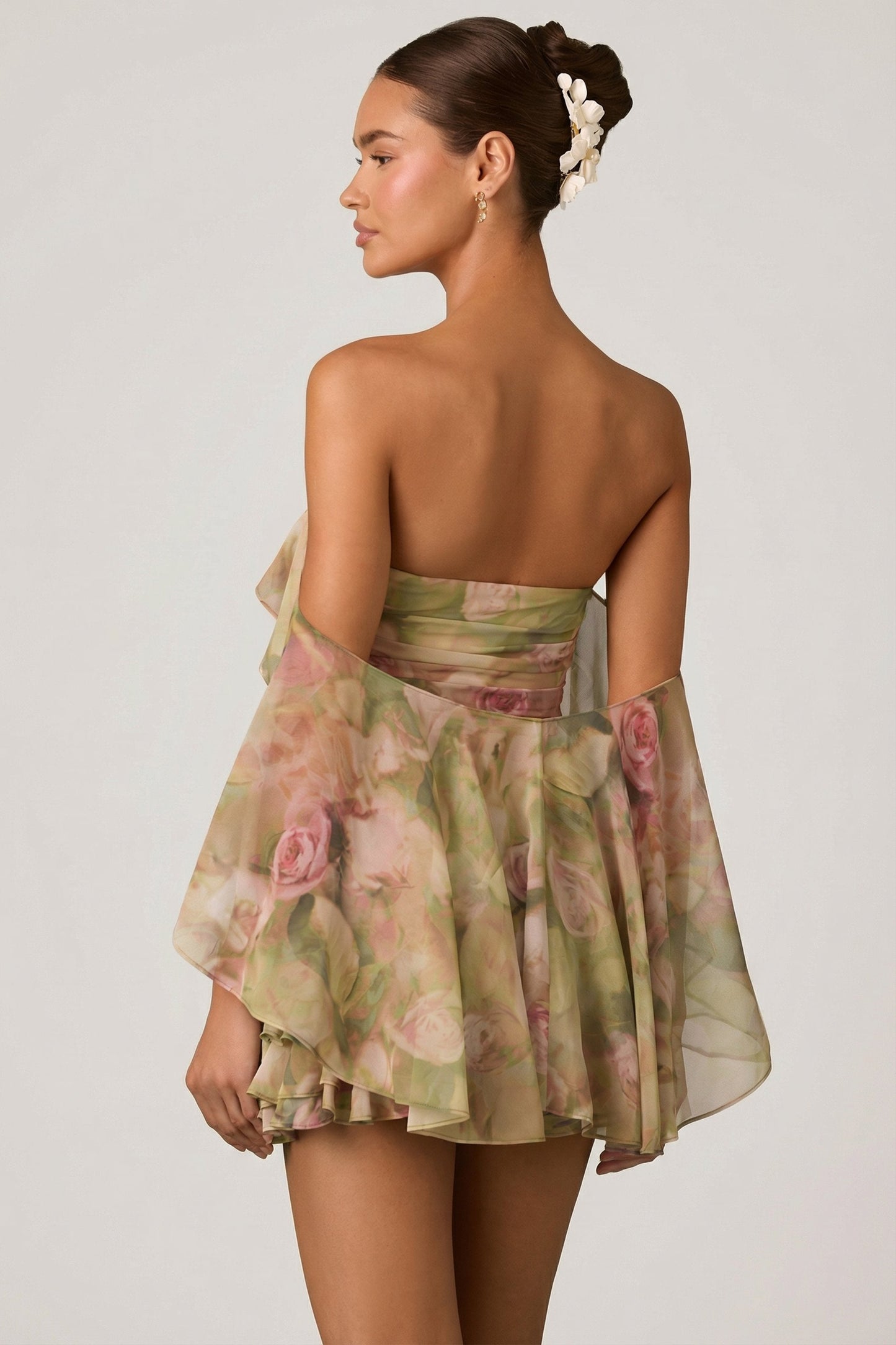 Birdie Off-Shoulder Ruffled Mini Dress
