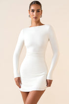 Brenna Modal Ruched Mini Dress