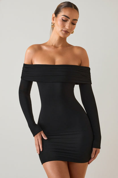 Oriana Modal Off-Shoulder Mini Dress