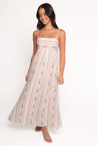 Ivory Mauve Floral