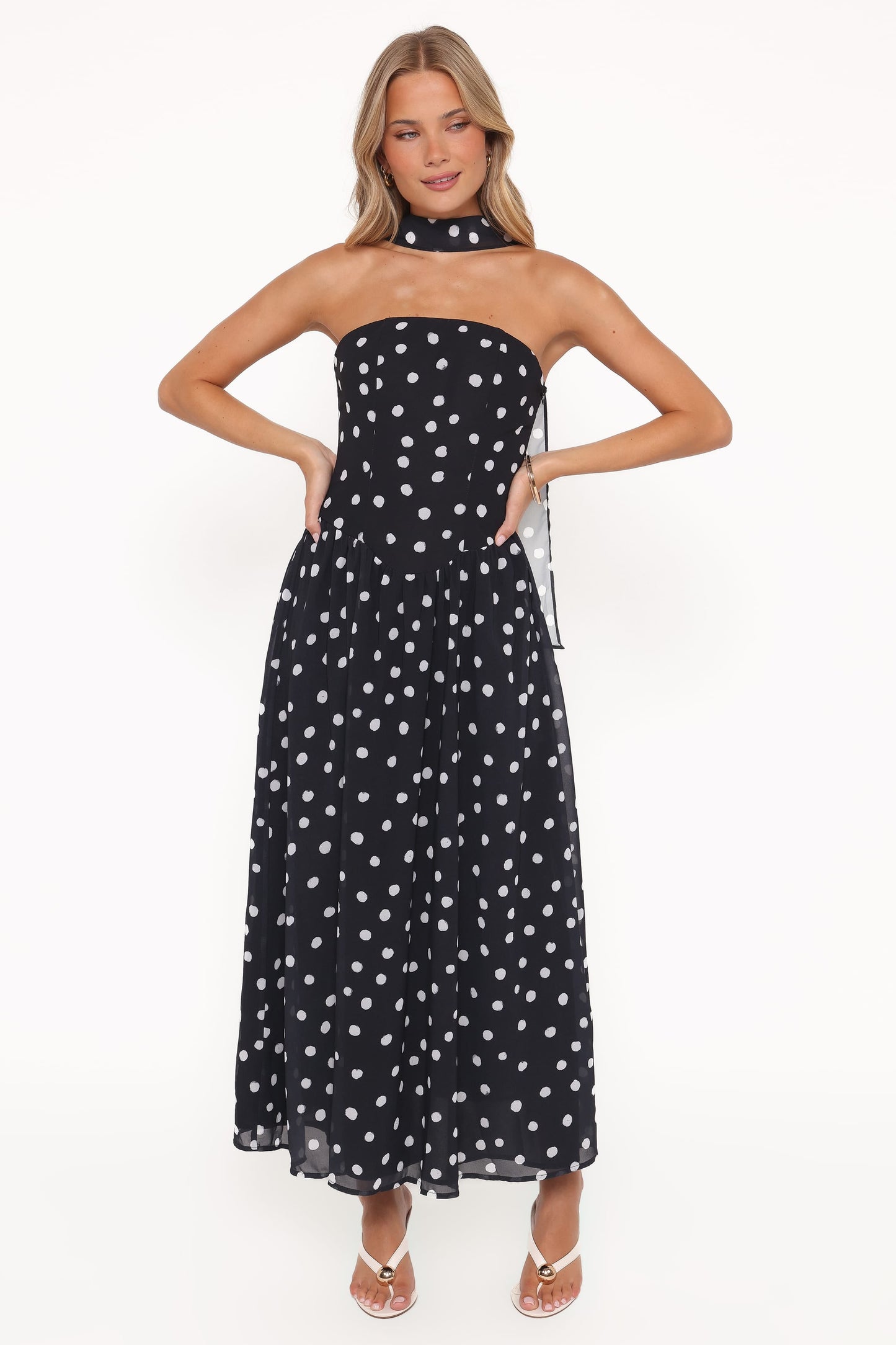 Charlotte Strapless Maxi Dress