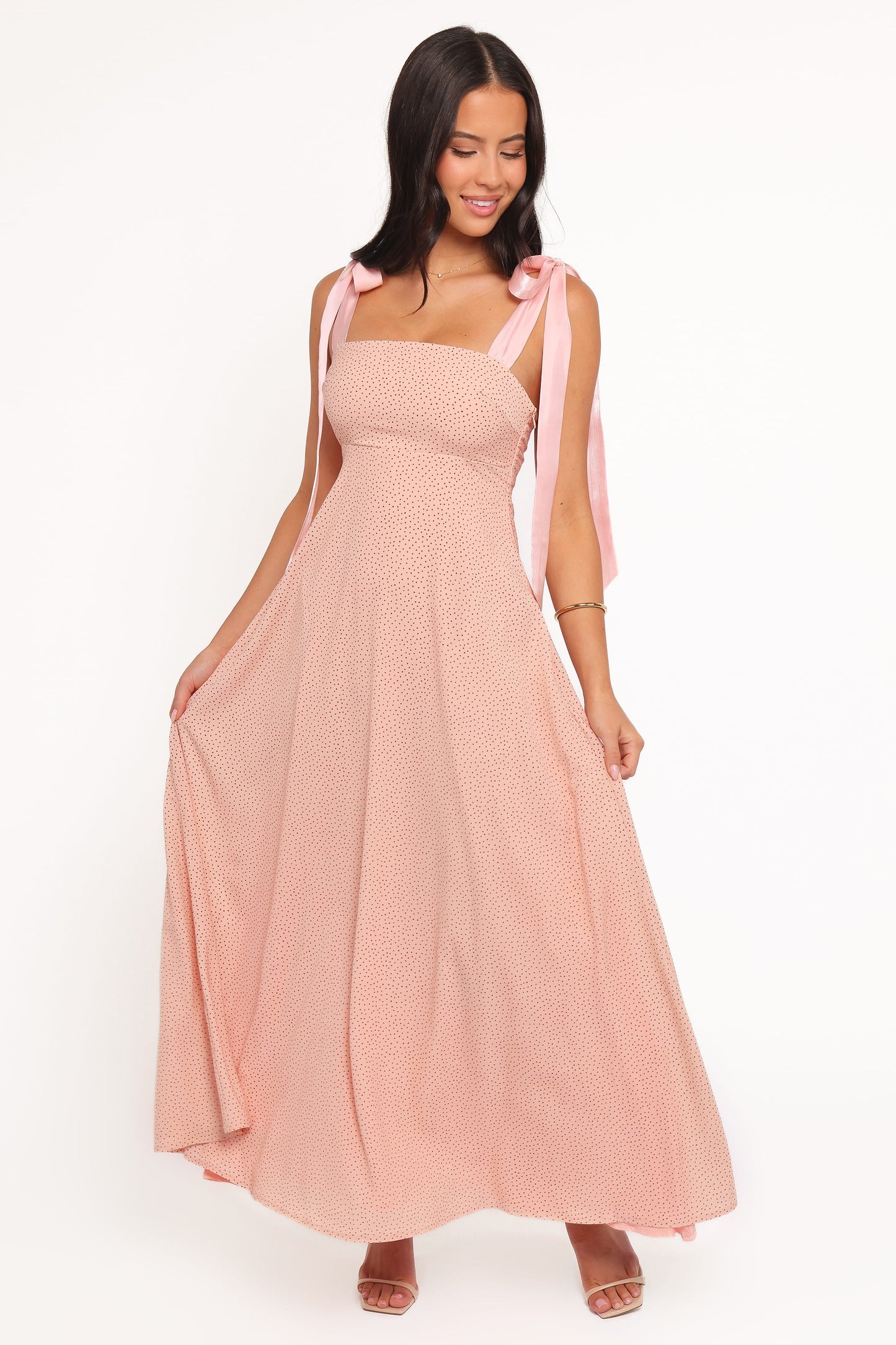 Ellody Maxi Dress in Yellow Petunia