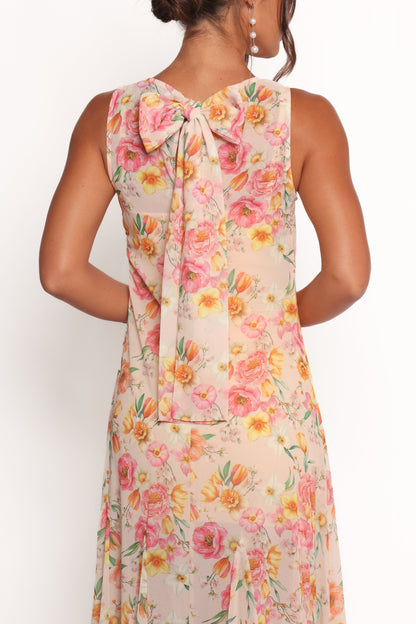 Keani Peony Maxi Dress