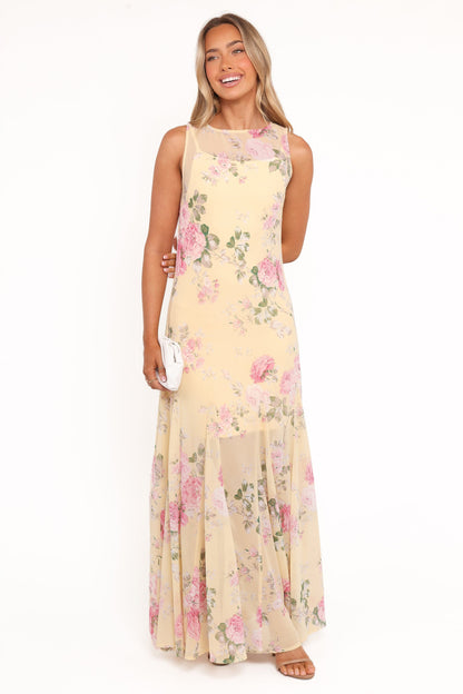 Keani Peony Maxi Dress