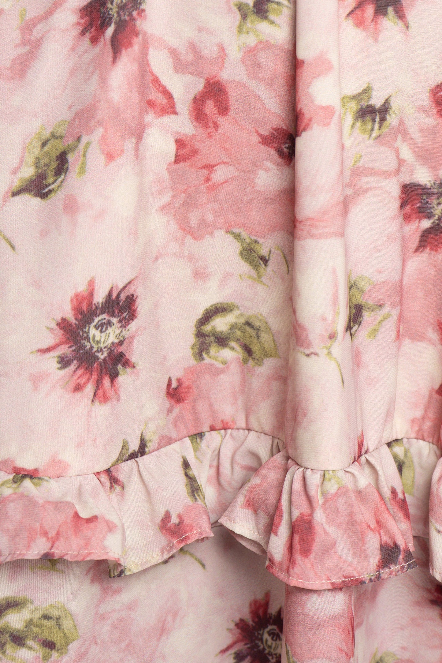 Lillee Tiered Maxi Dress in Lavender Floral