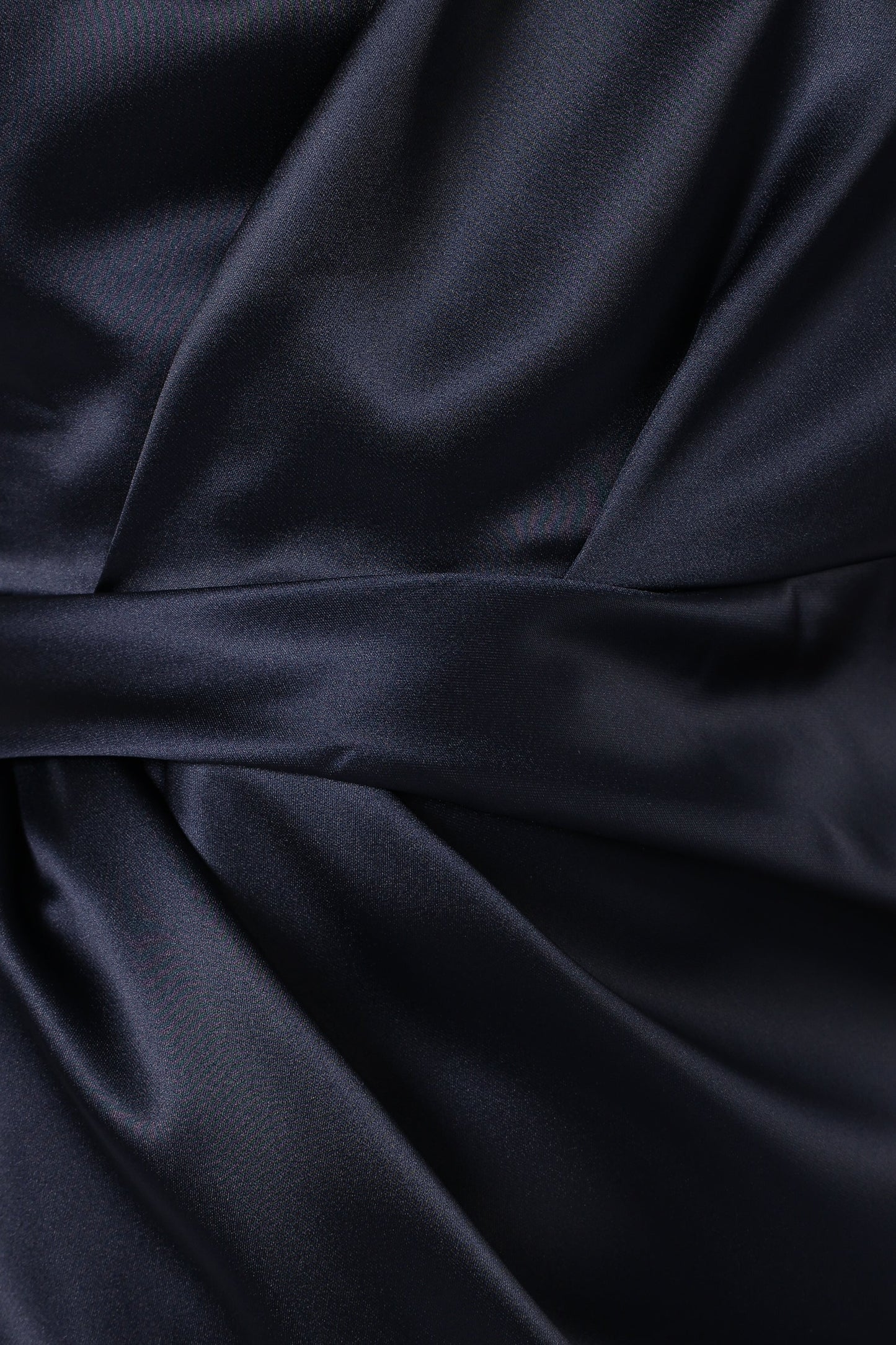 Nadia One-Shoulder Maxi Dress in Navy