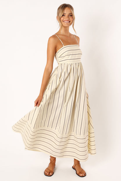 Pixie Burgundy Maxi Dress