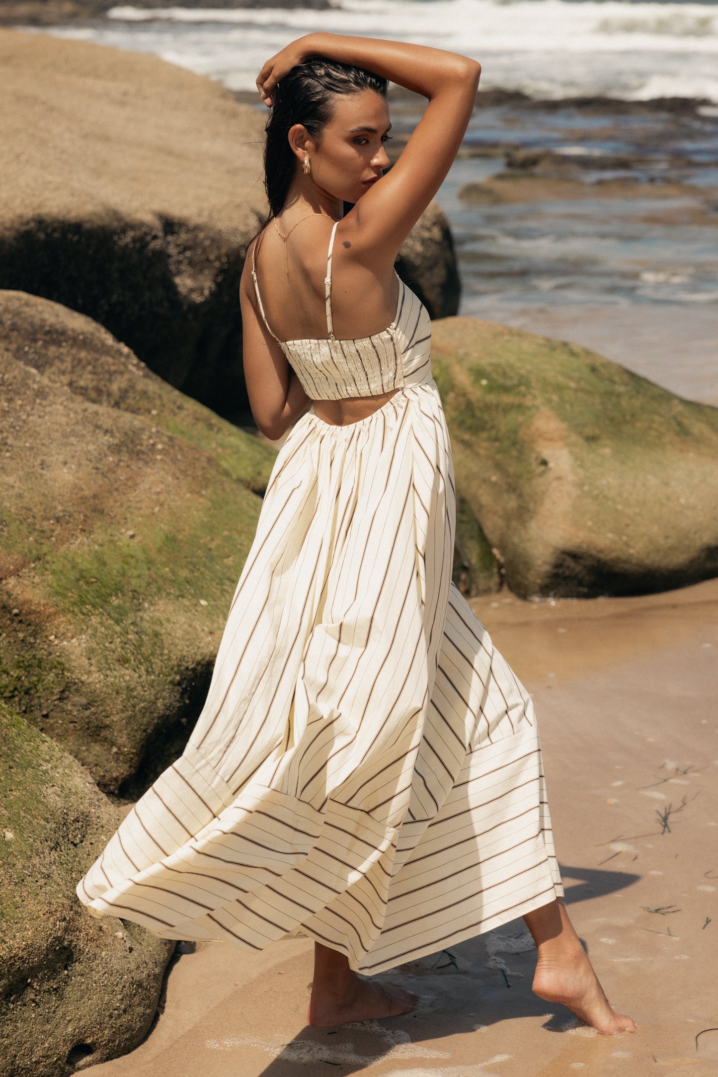 Pixie Burgundy Maxi Dress