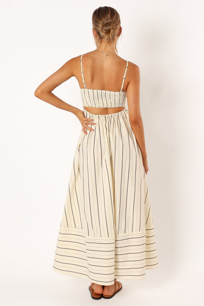 Pixie Burgundy Maxi Dress