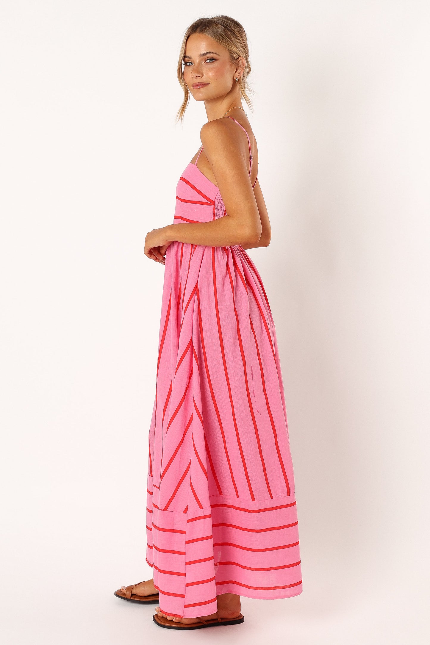 Pixie Burgundy Maxi Dress