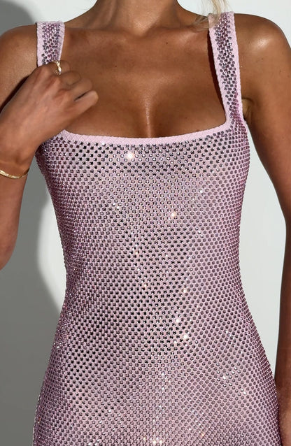 Petra Gold Mini Dress