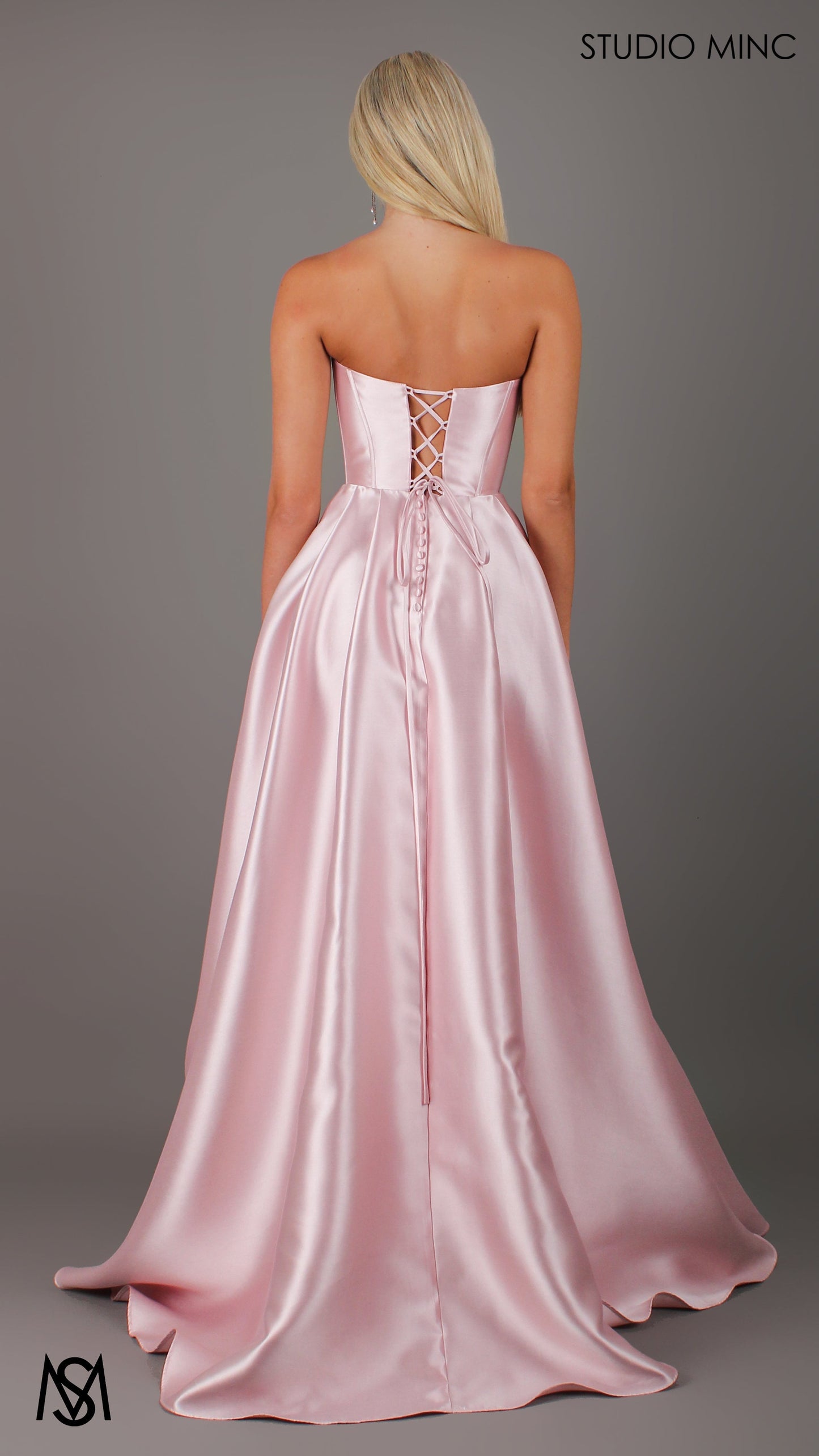 Honey Mikado Ball Gown